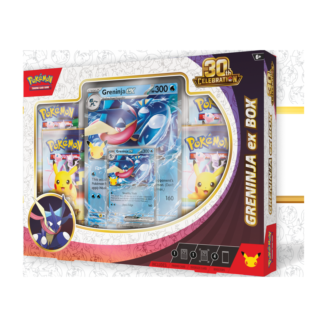 Pokémon ex Box 30th Celebration: Greninja ex (anglais)